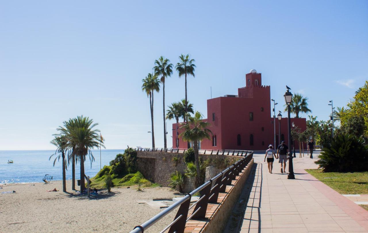 Benal Beach Suite, Parque Acuatico Y Vistas Al Mar Benalmádena Exterior foto