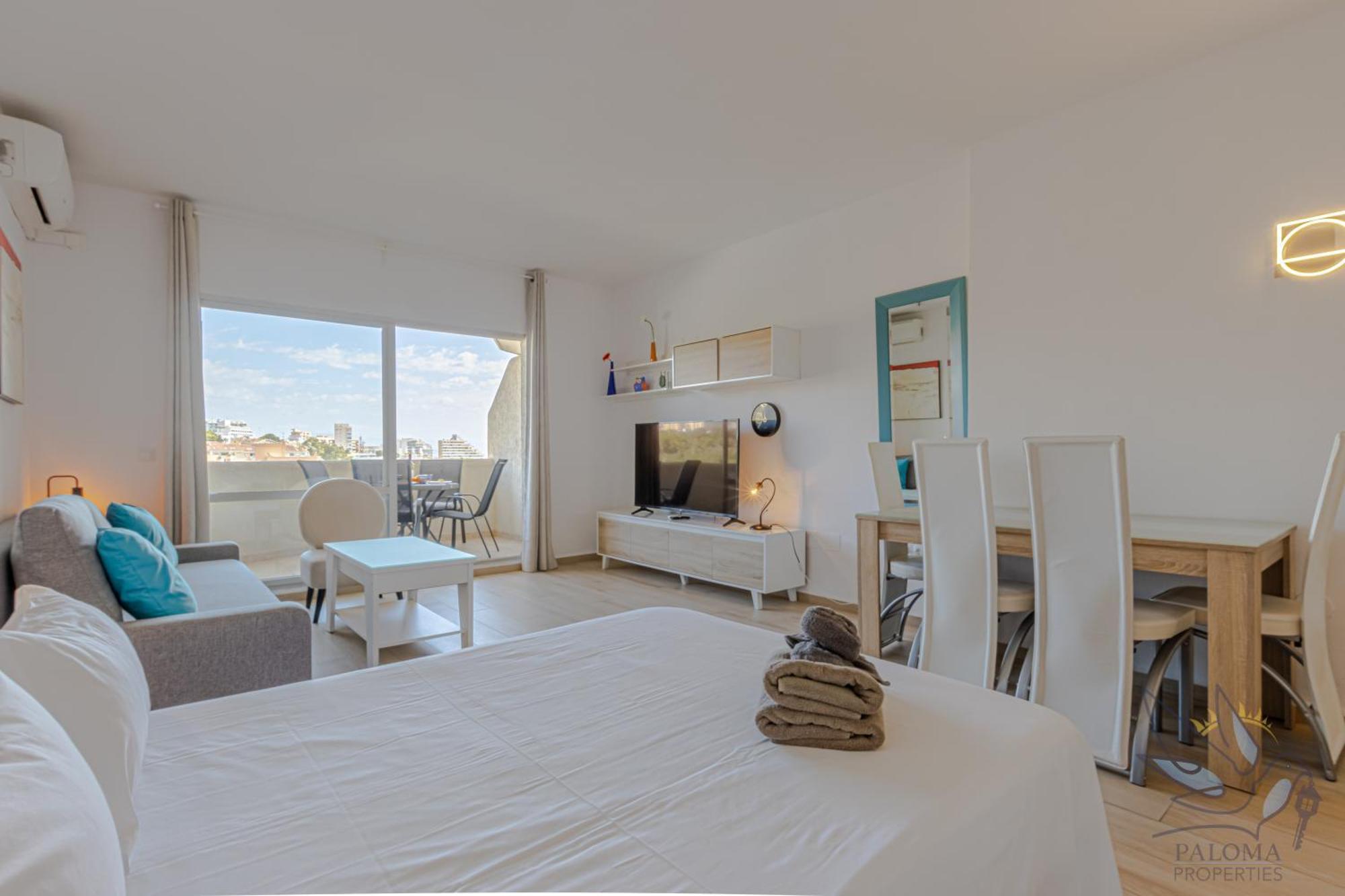 Benal Beach Suite, Parque Acuatico Y Vistas Al Mar Benalmádena Exterior foto